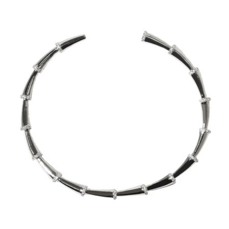 THORN SHINE BANGLE Silver