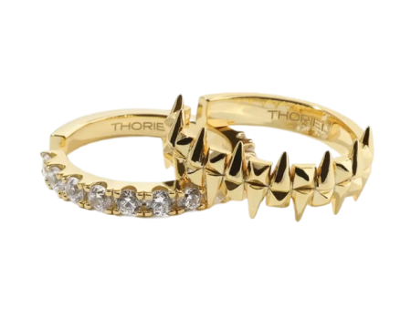 THORN EAR CUFFS GOLD