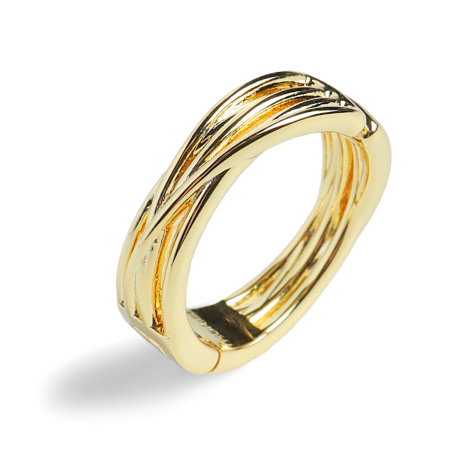 2WAY METAL MULTIRING Gold